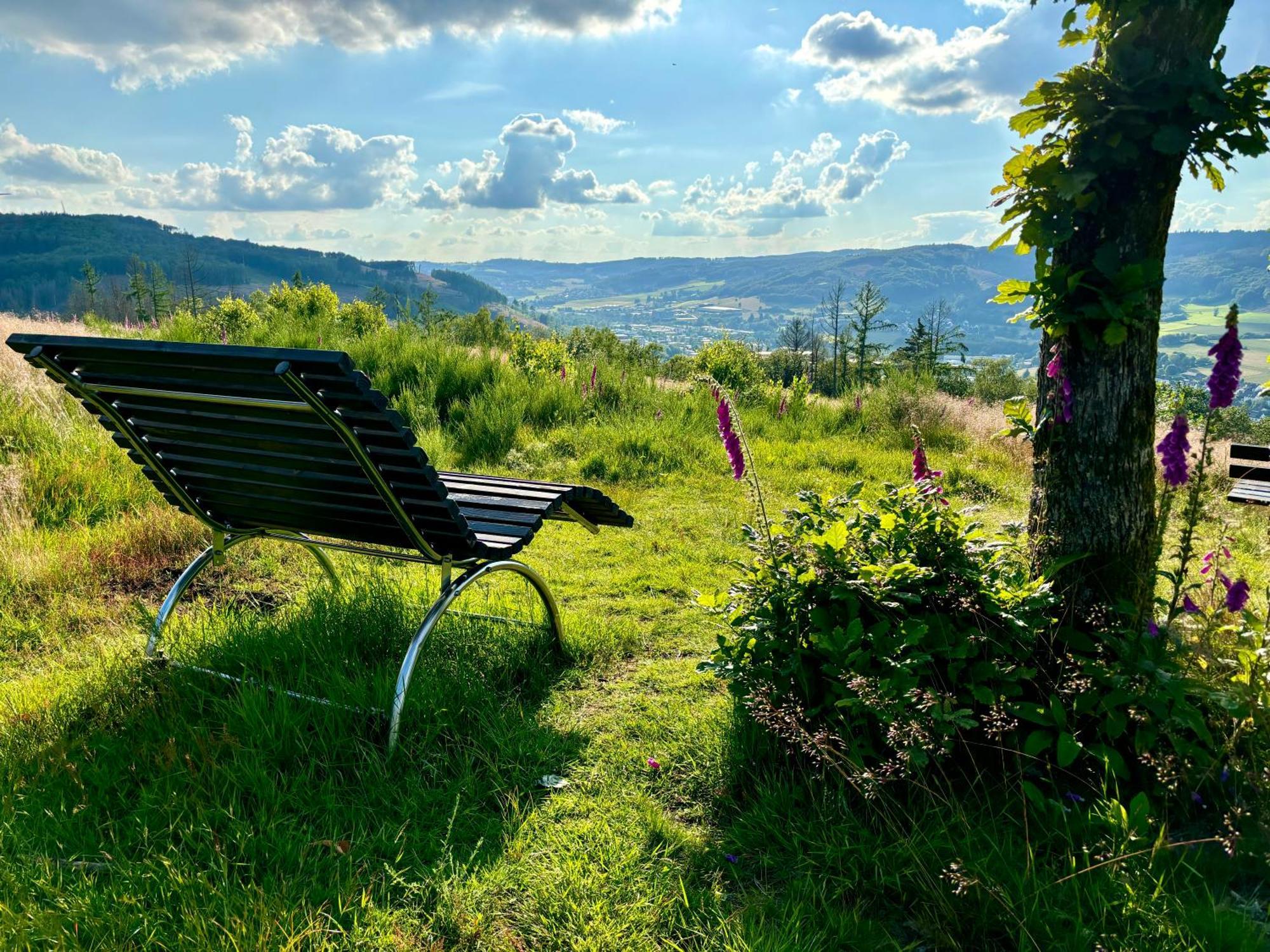 Traumwohnung Mit Sauna, Whirlpool & Wunderschoener Aussicht プレッテンベルク エクステリア 写真